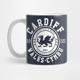 Cardiff Wales Cymru, Capital City of Wales Mug